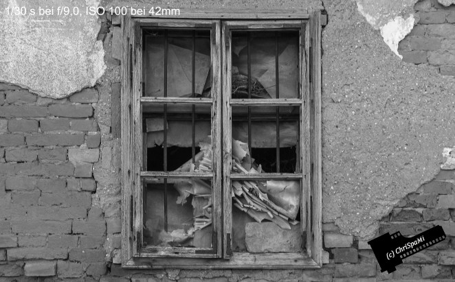 Das Fenster zum Hof.